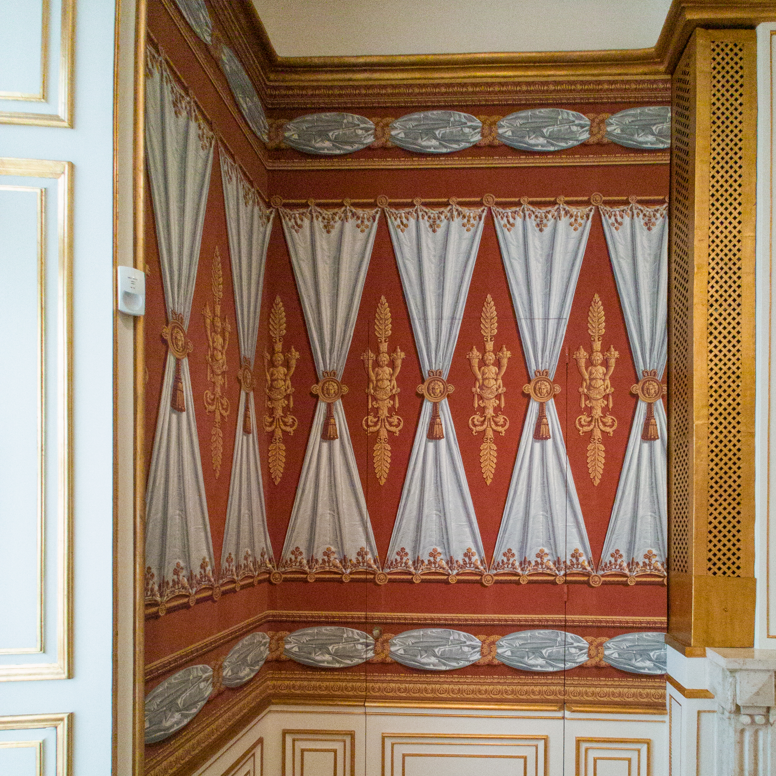 Handgedruckte Papiertapeten