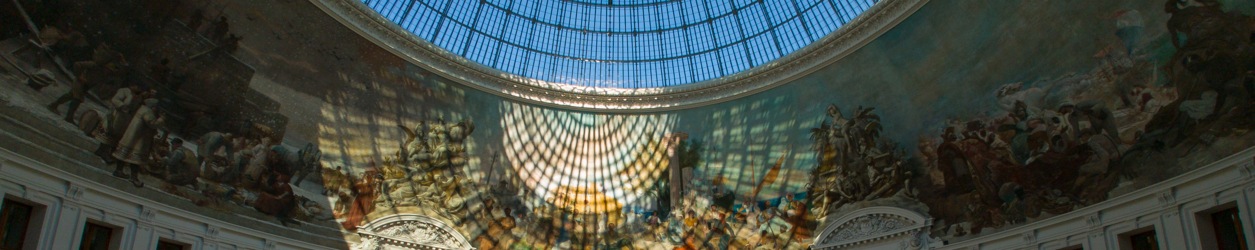 Die Kuppel in der Bourse de Commerce