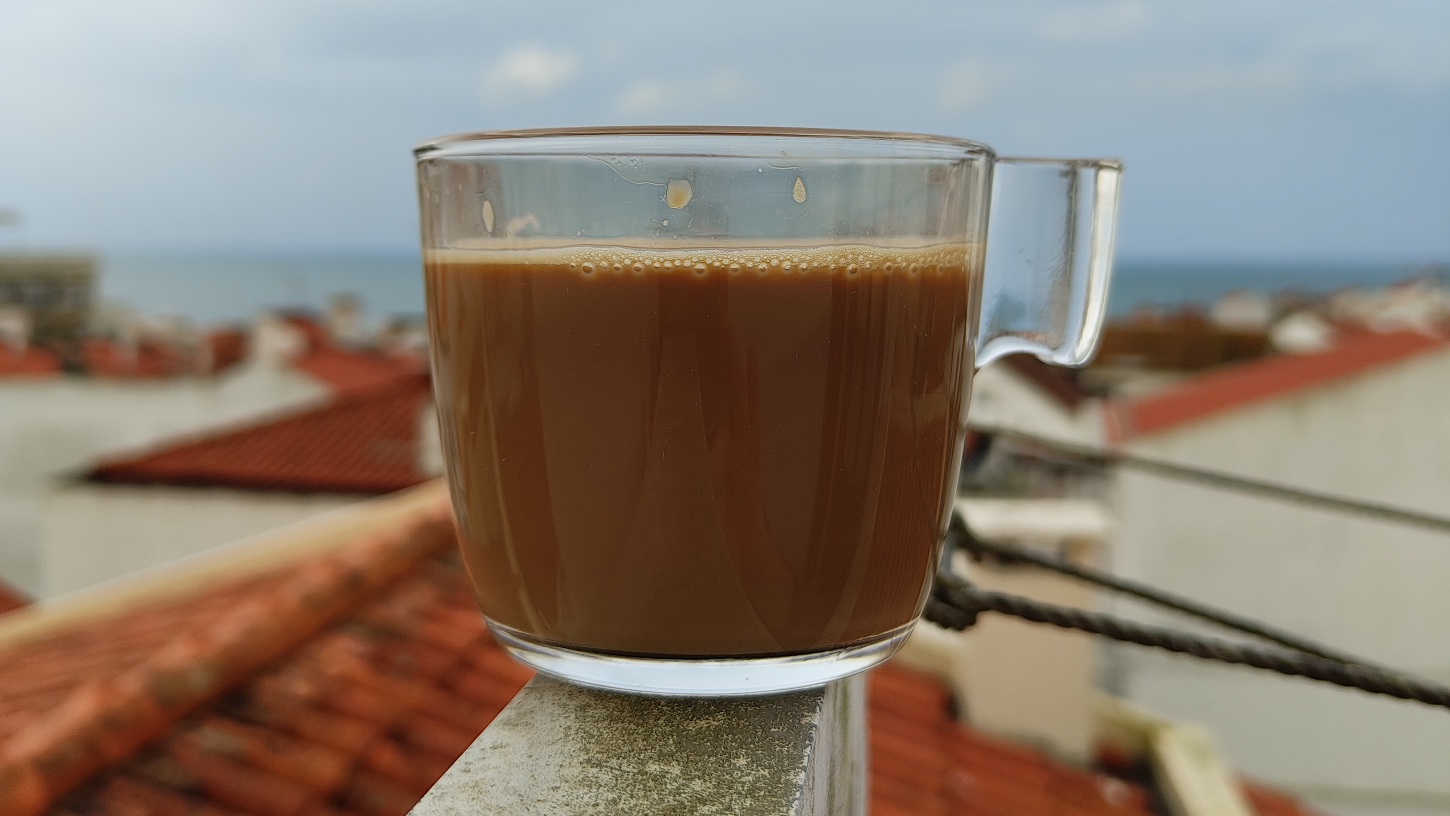 Feucht, warm und ein schneller Kaffe