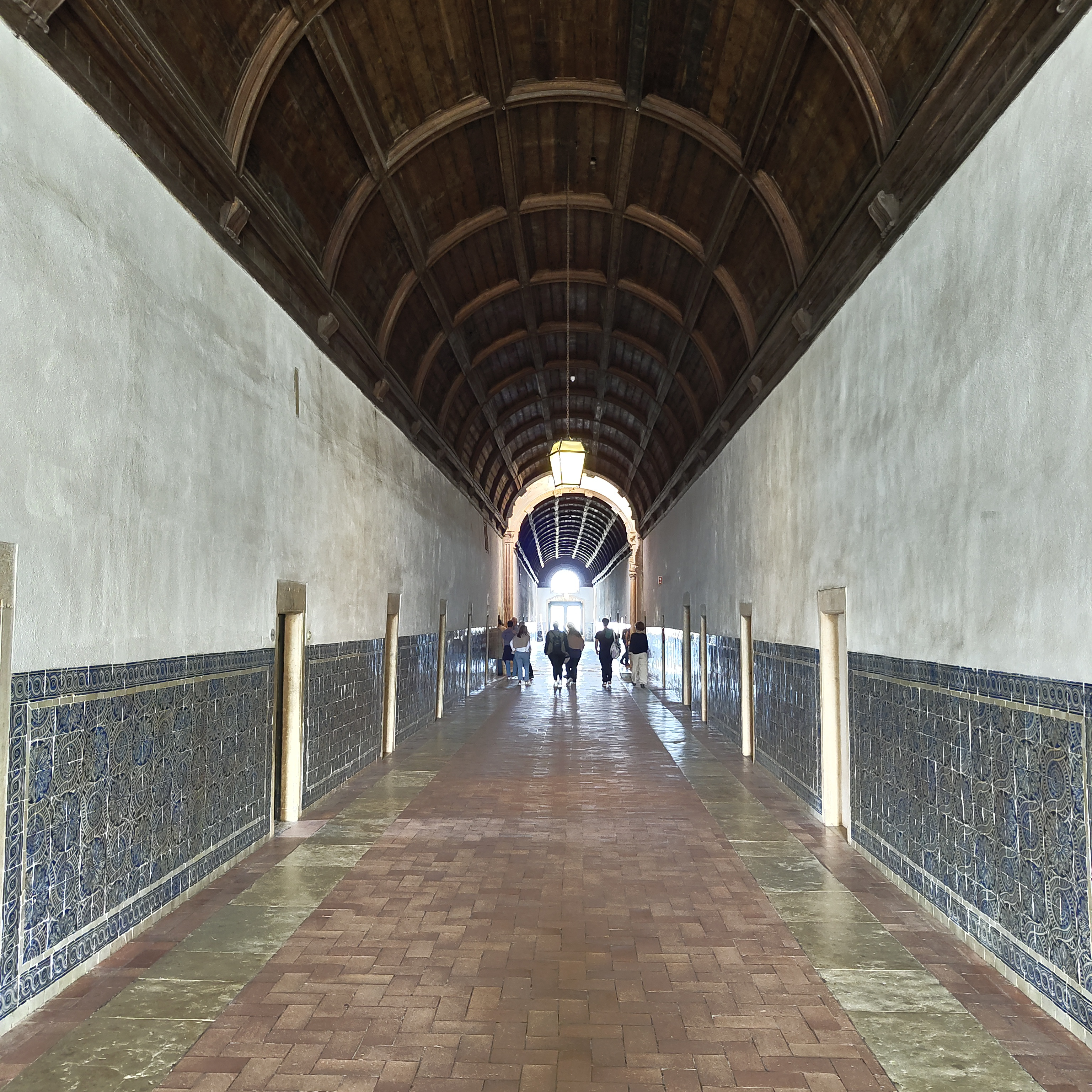 Die Gänge zu den Zimmern der Templer