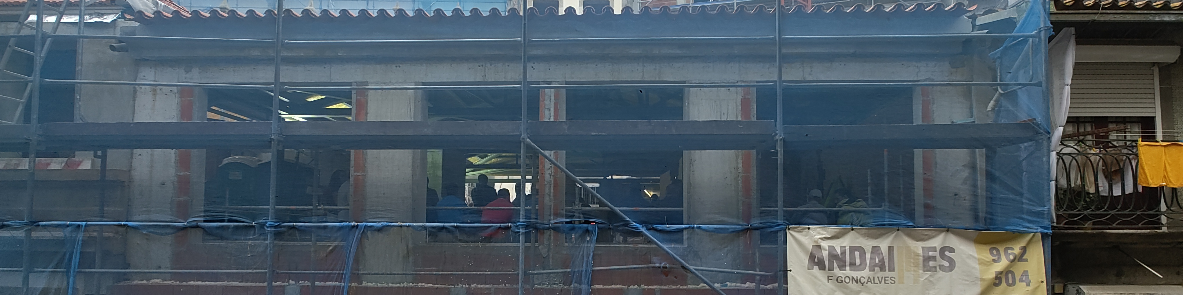 Richtfest in der Baustelle