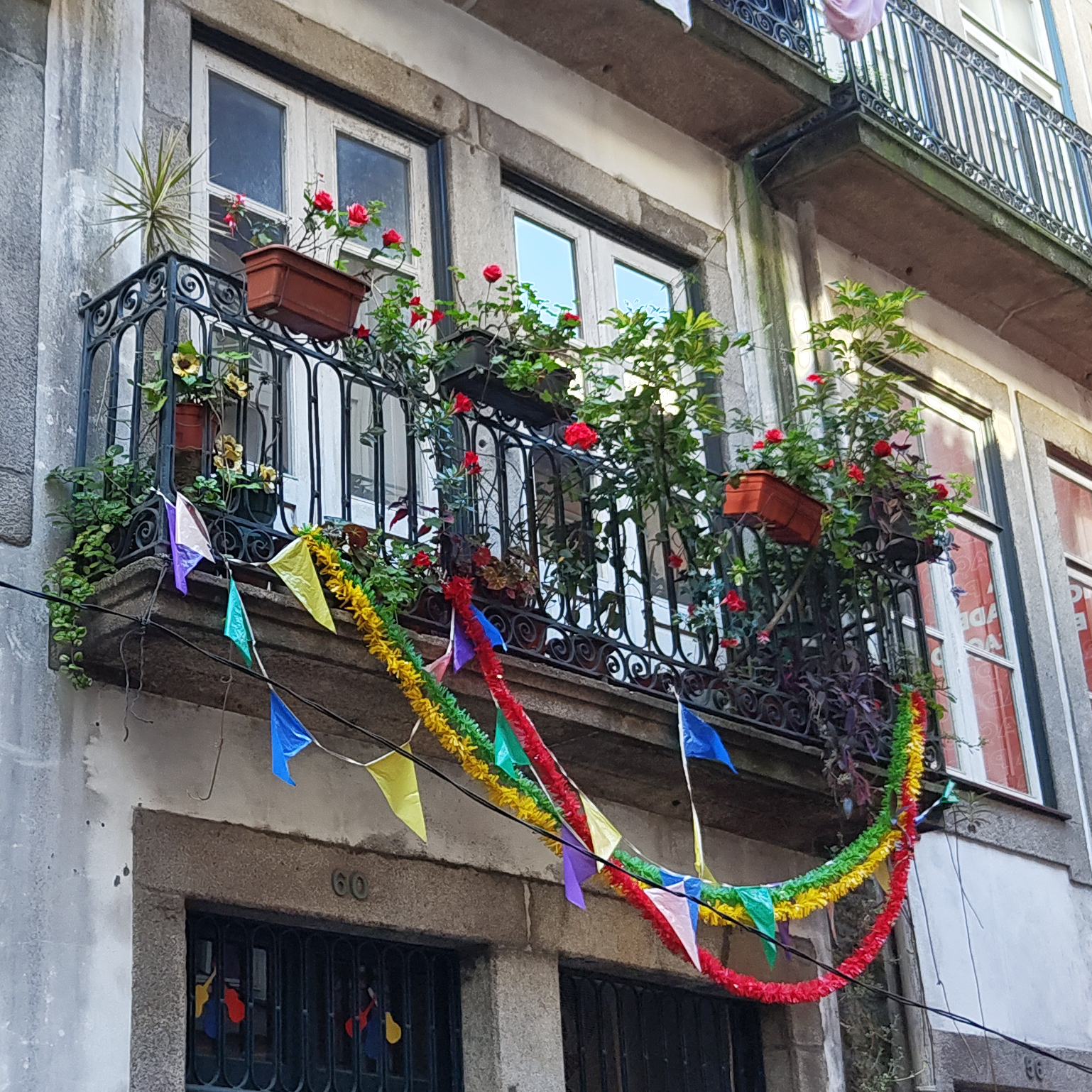 Dekoration für ein Fadolokal