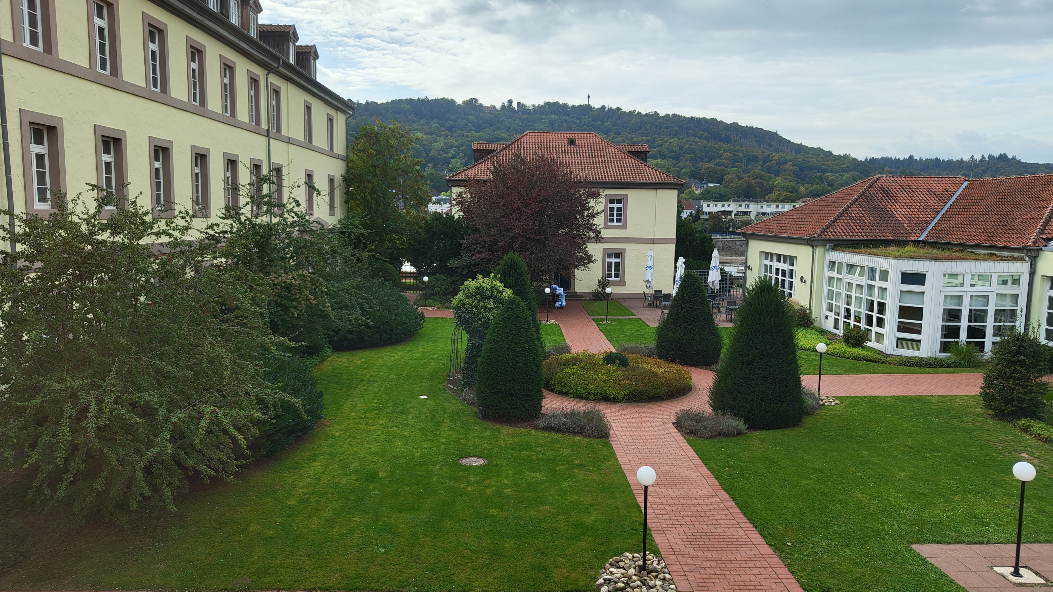 Der Hof des ehemaligen Zuchthaus