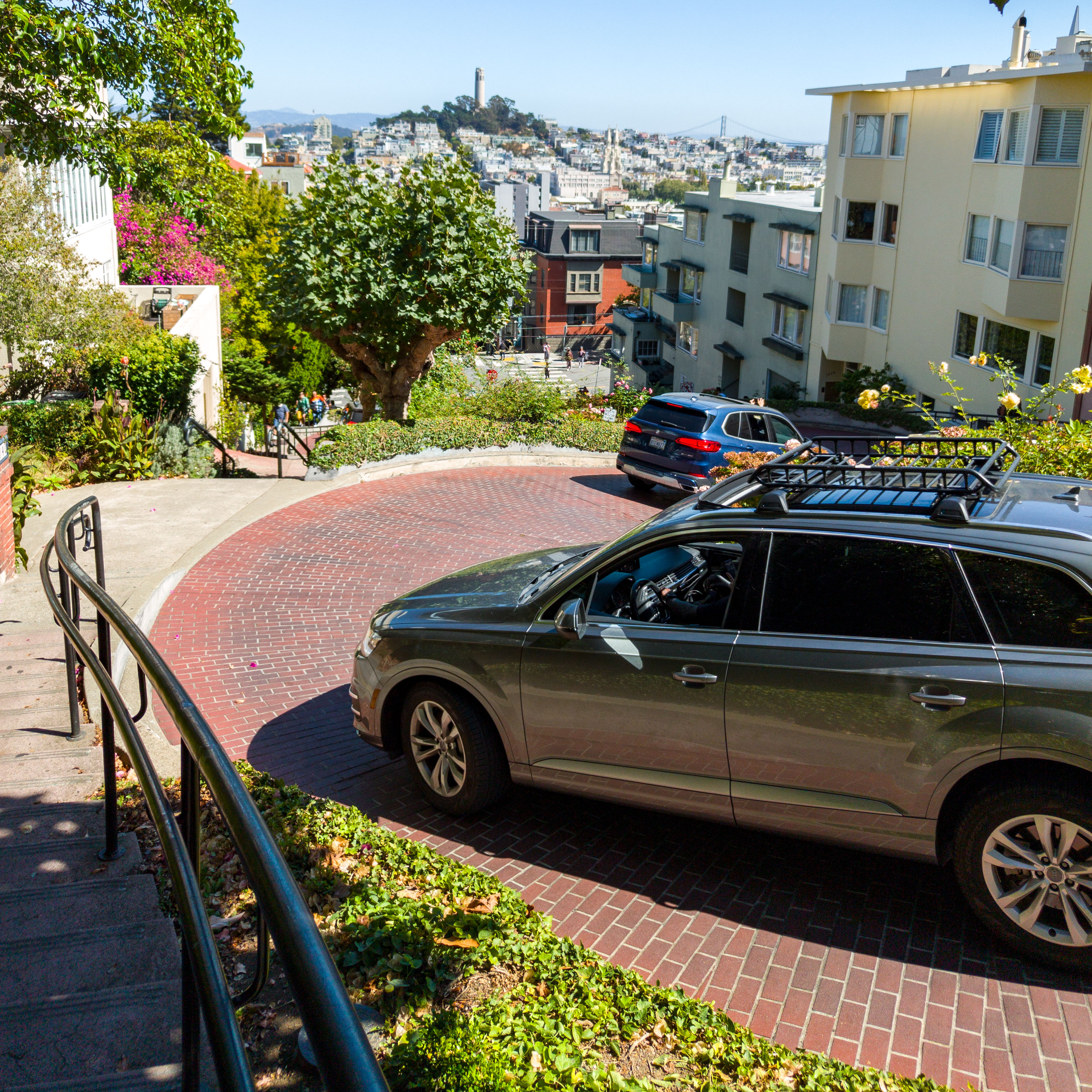 Schlange stehen in der Lomabard Street