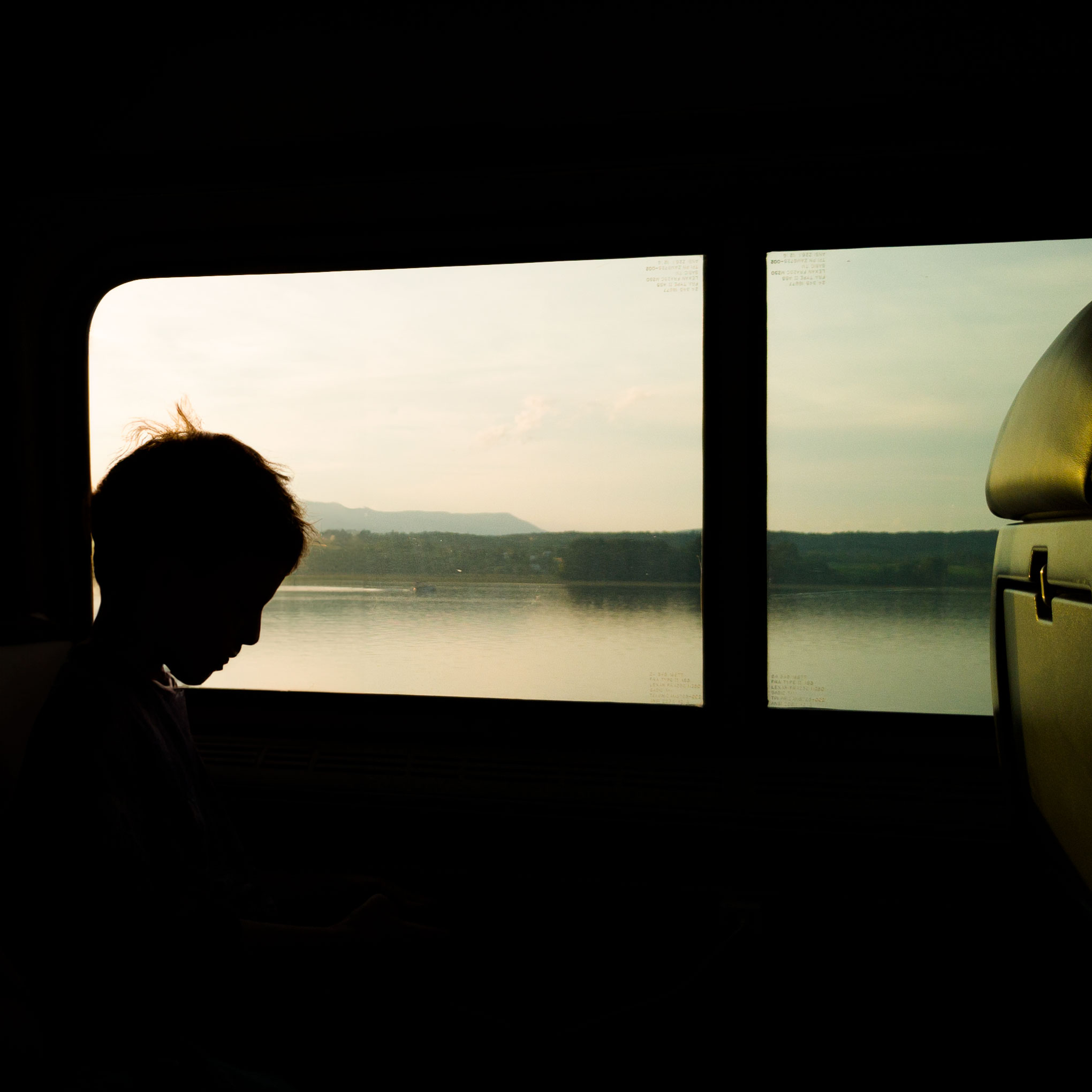 Abendstimmung am Hudson River
