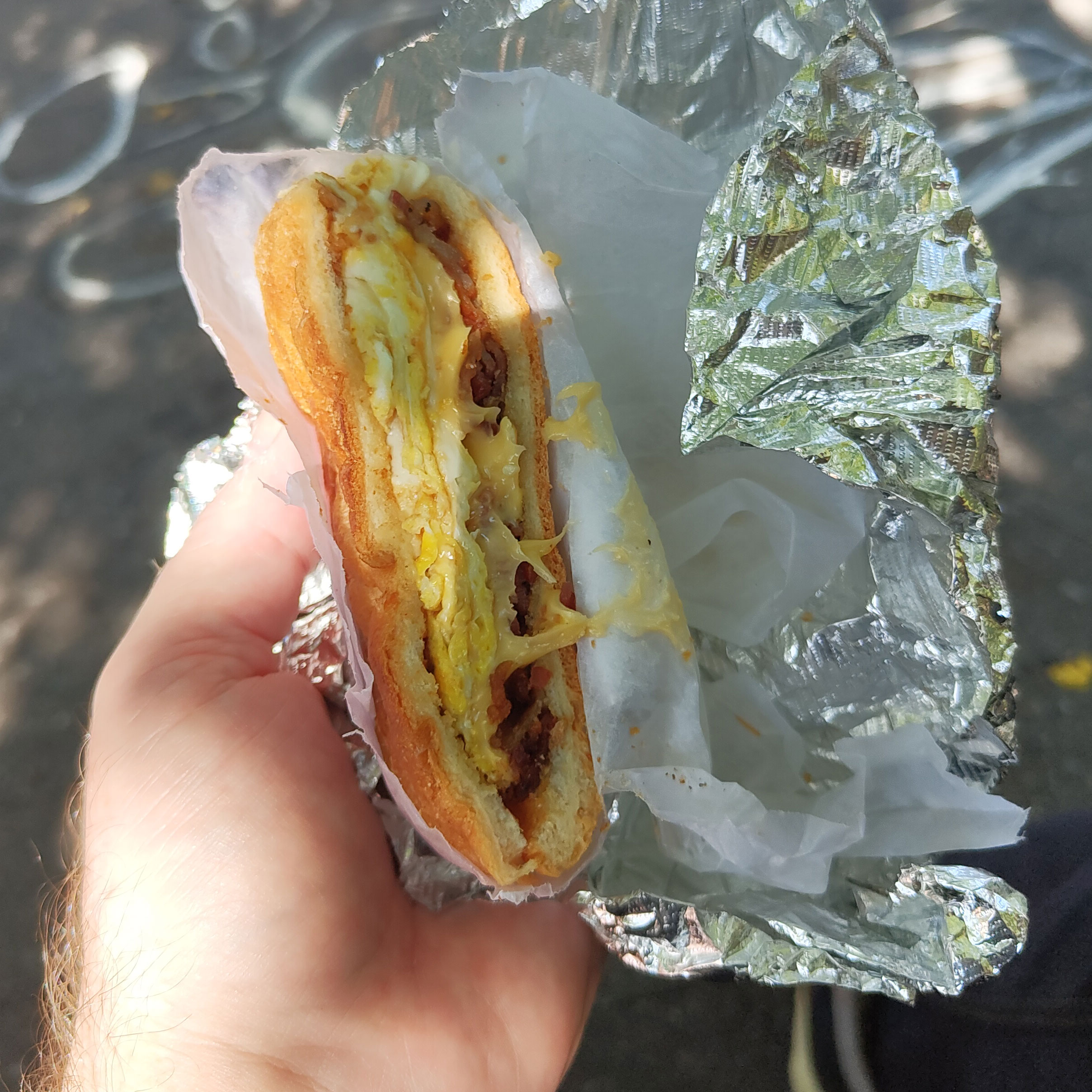 Egg/Bacon/Cheese Sandwich