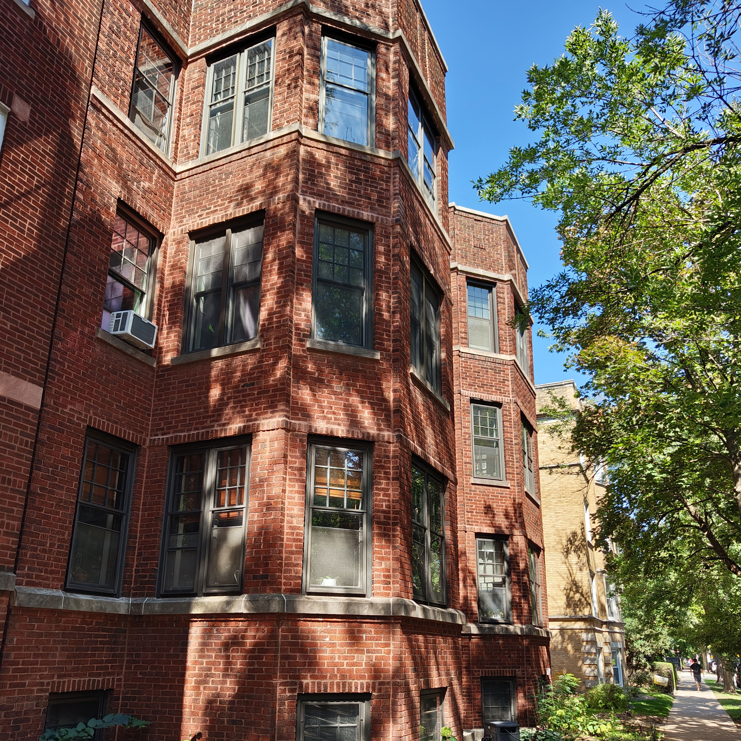 Eines der Bownstone Apartmenthäuser