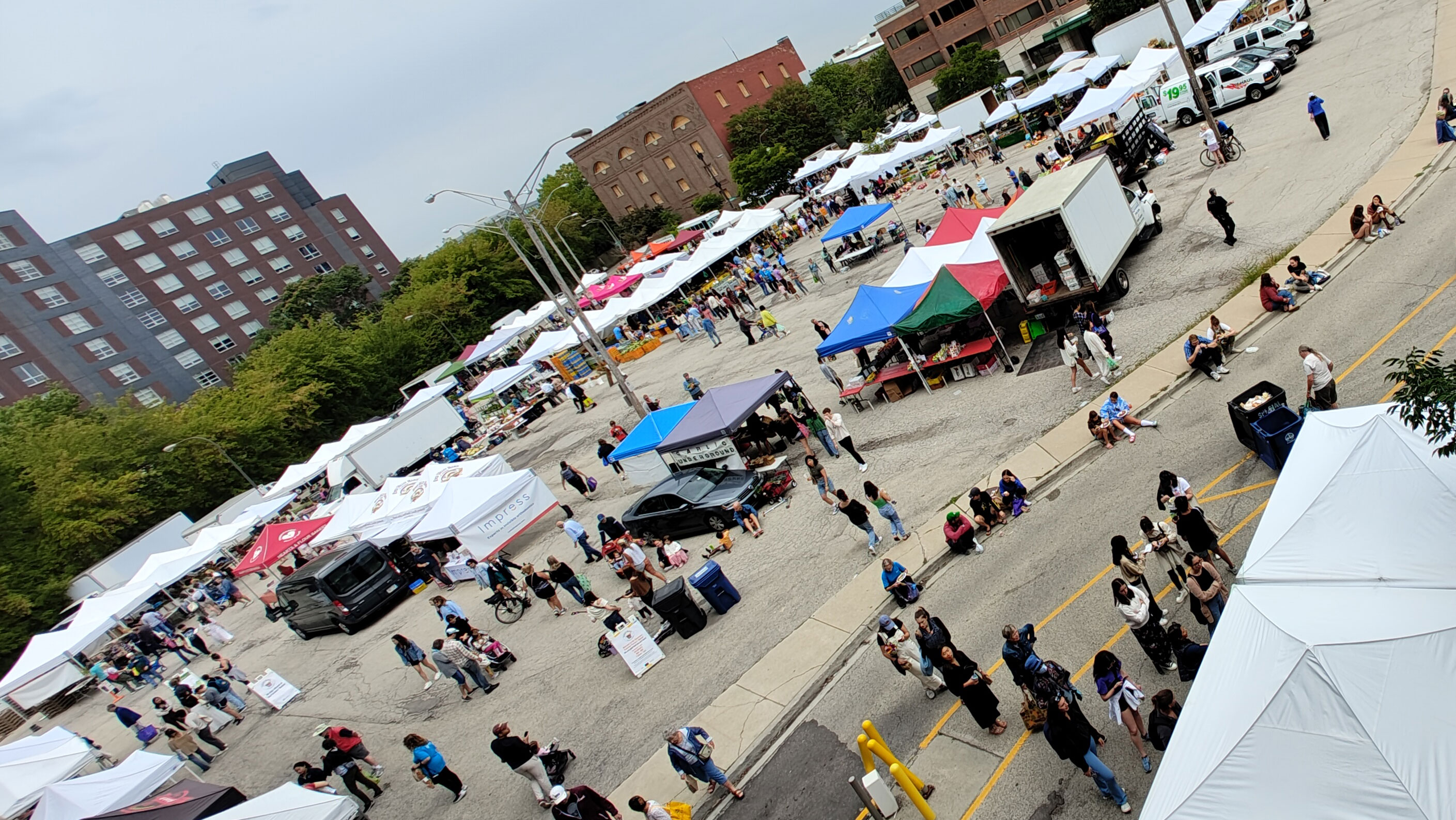 Der Farmers Market in Evaston