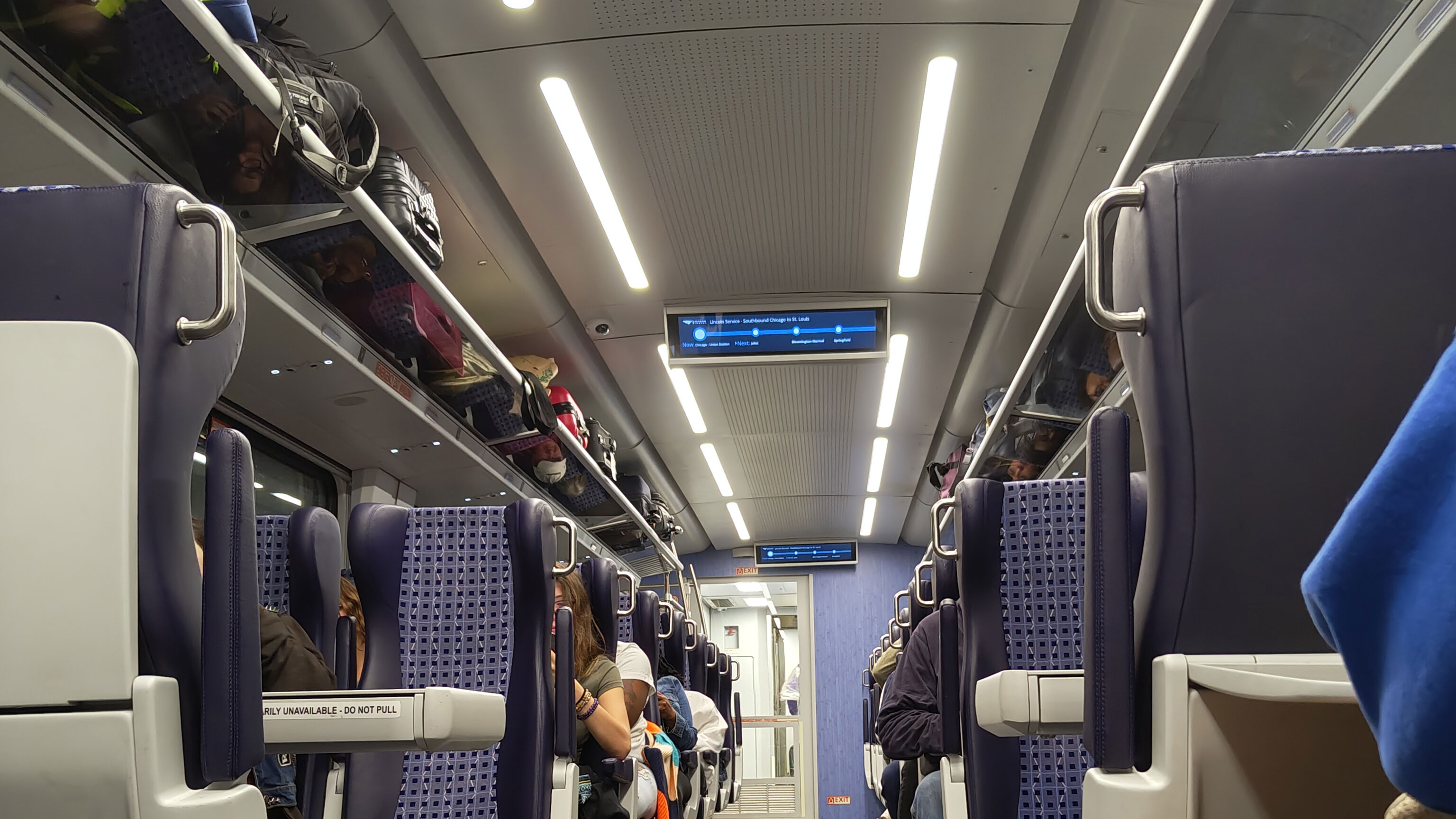 Das Innenleben eines neuen Zuges