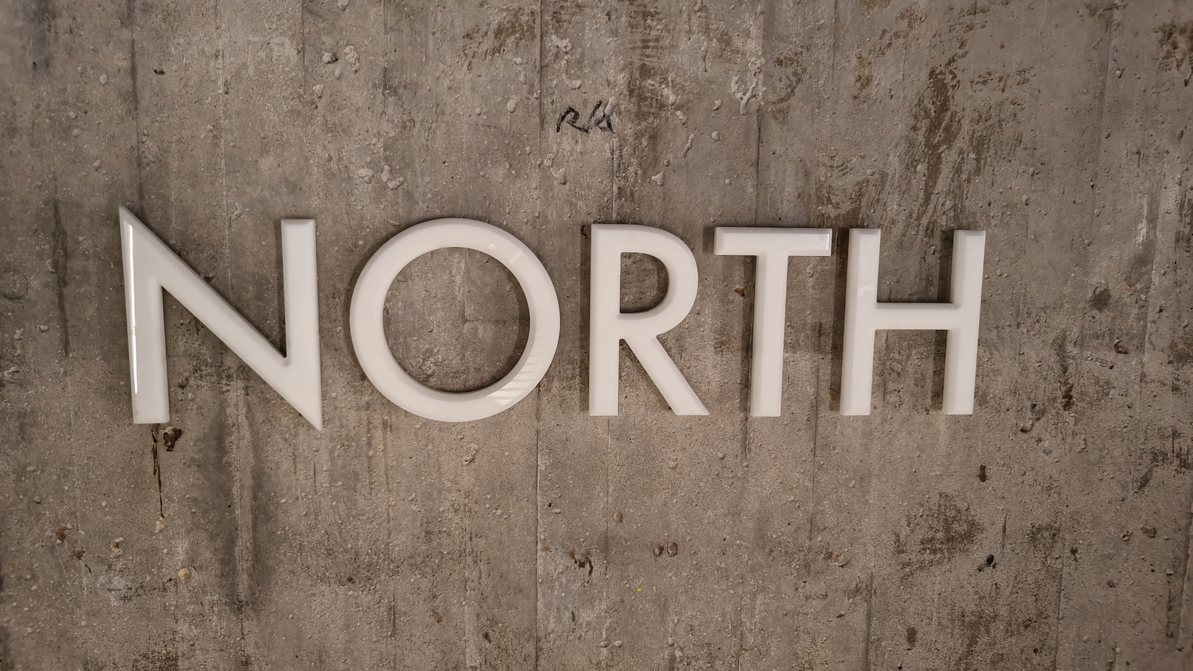 Auf der Nordseite hoch und runter