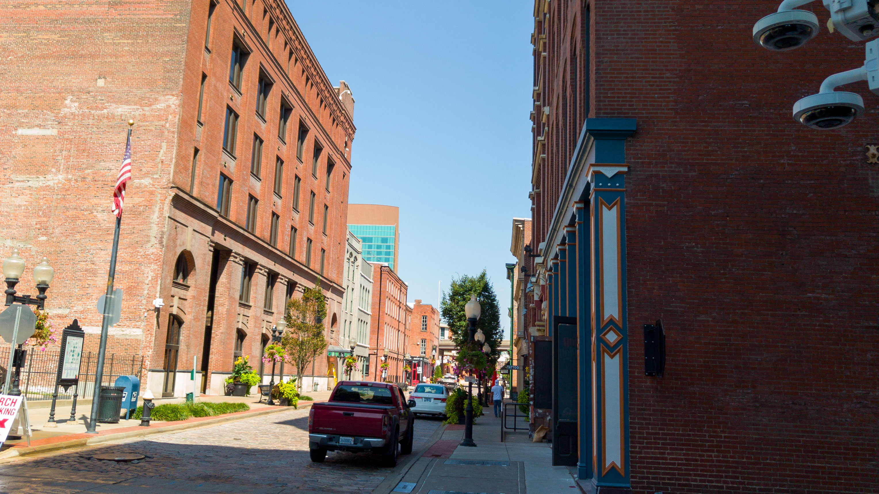 Reste des Alten Lagerhaus Viertels