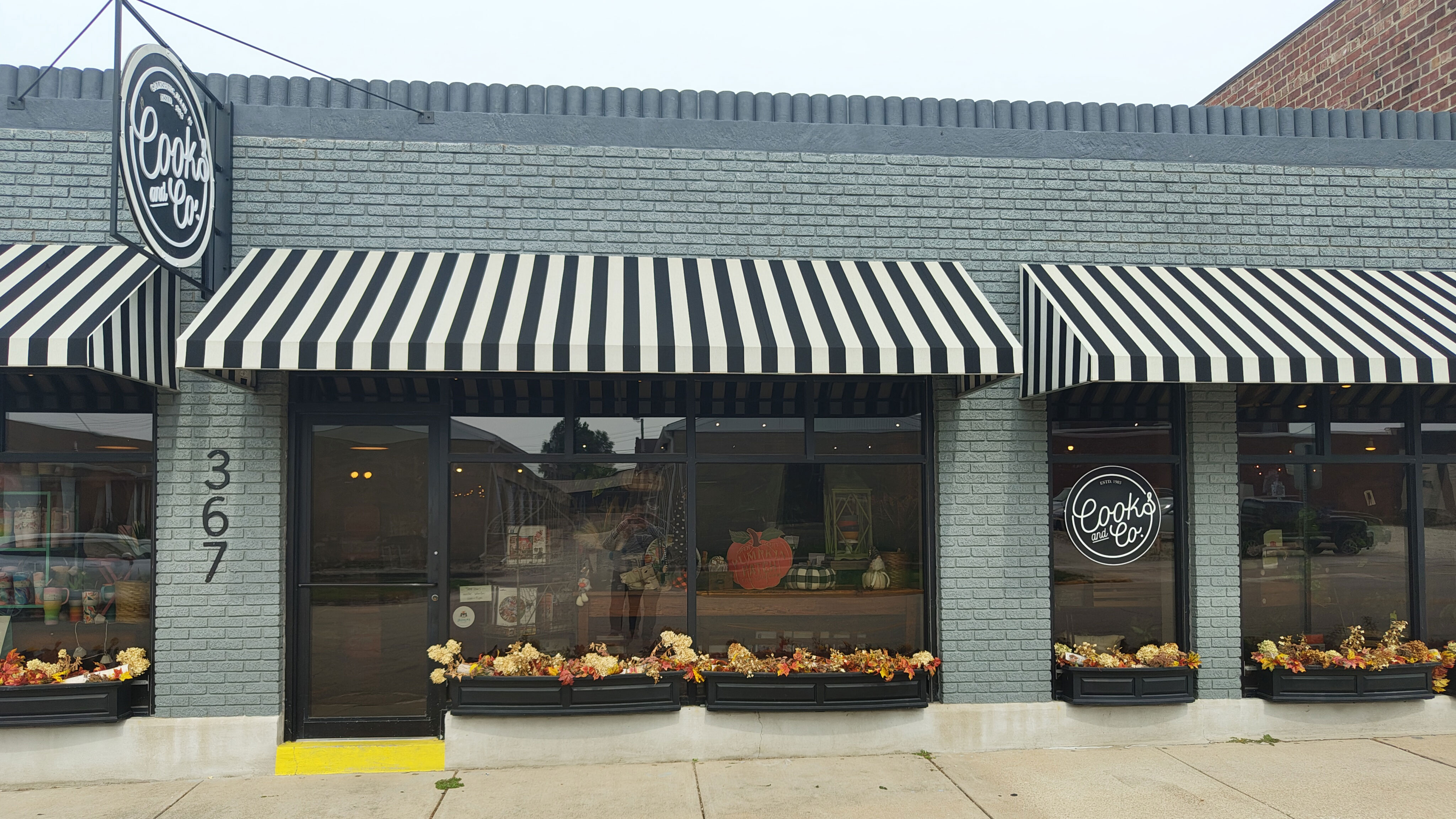 Der ehemalige Haushaltswaren Laden