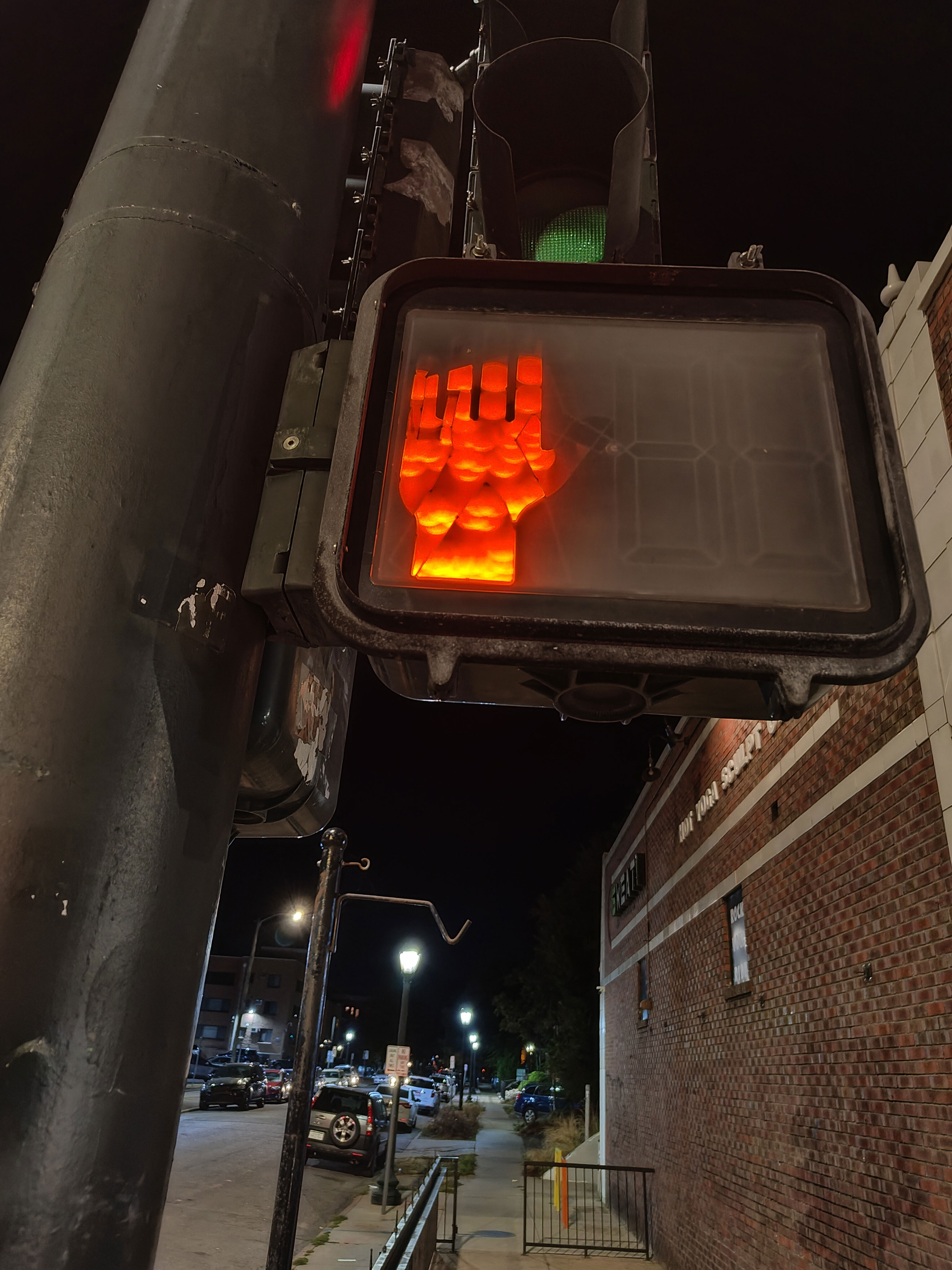 Black Power an der Ampel