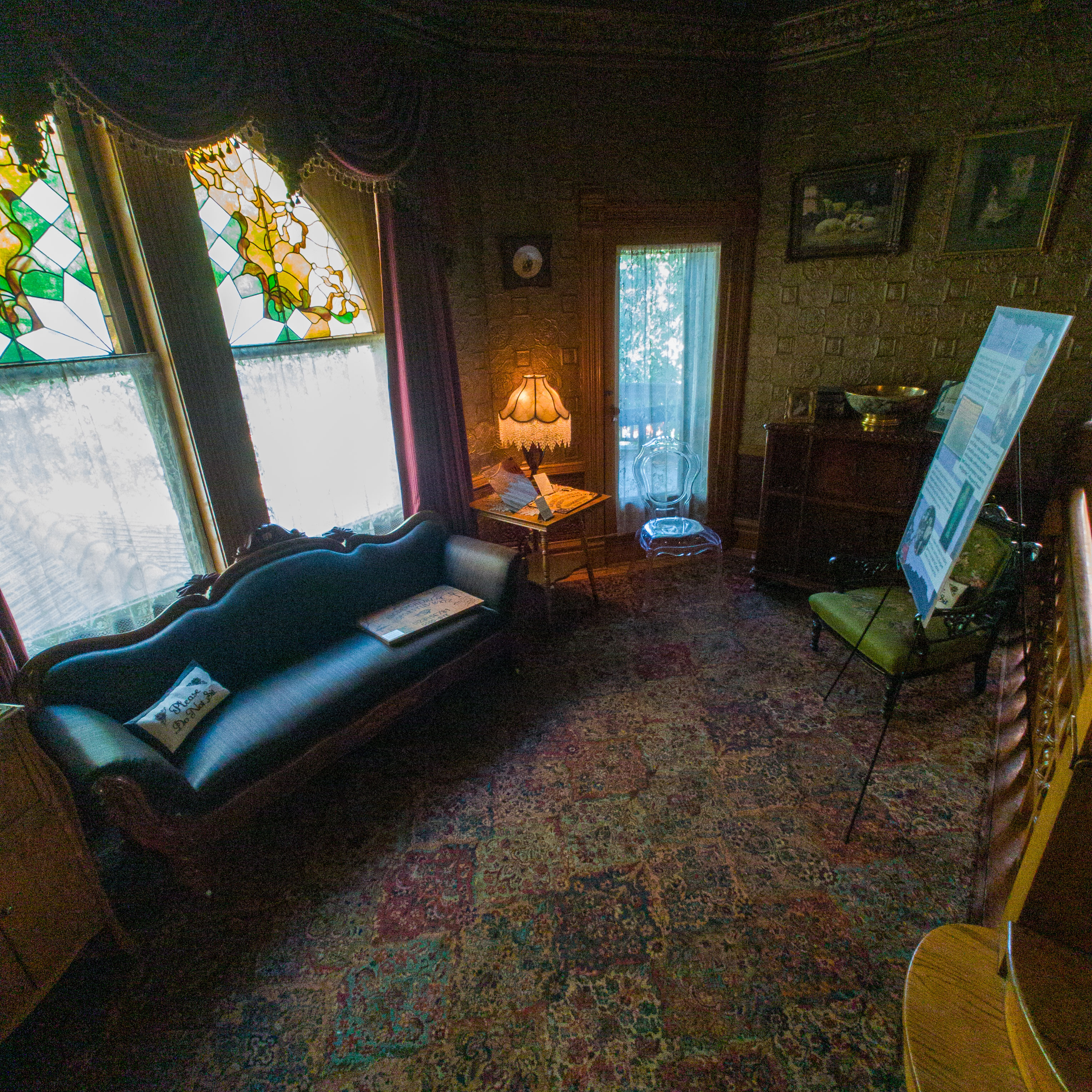 Eines der vielen Zimmer 