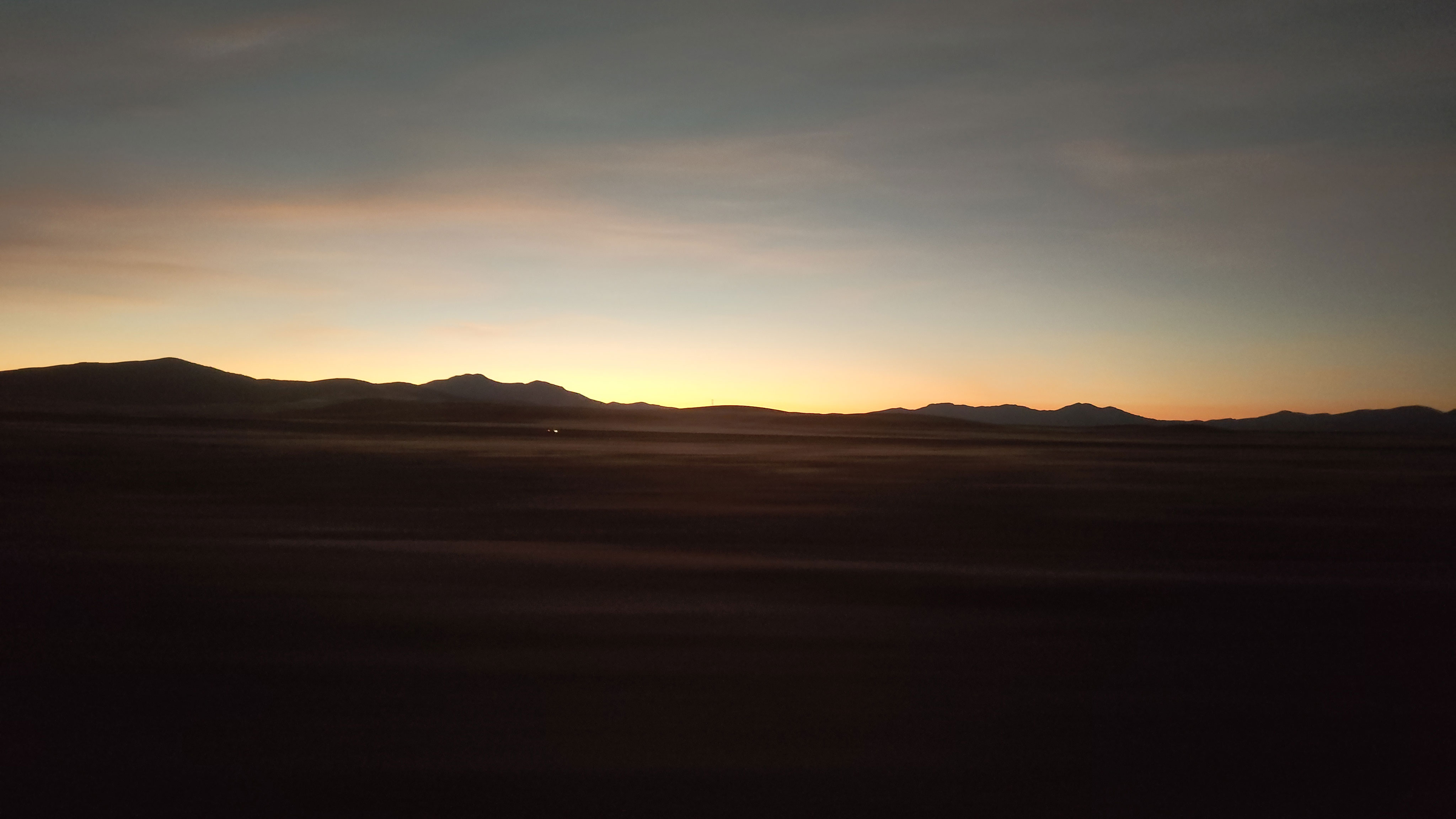 Sonnenaufgang in der Wüste