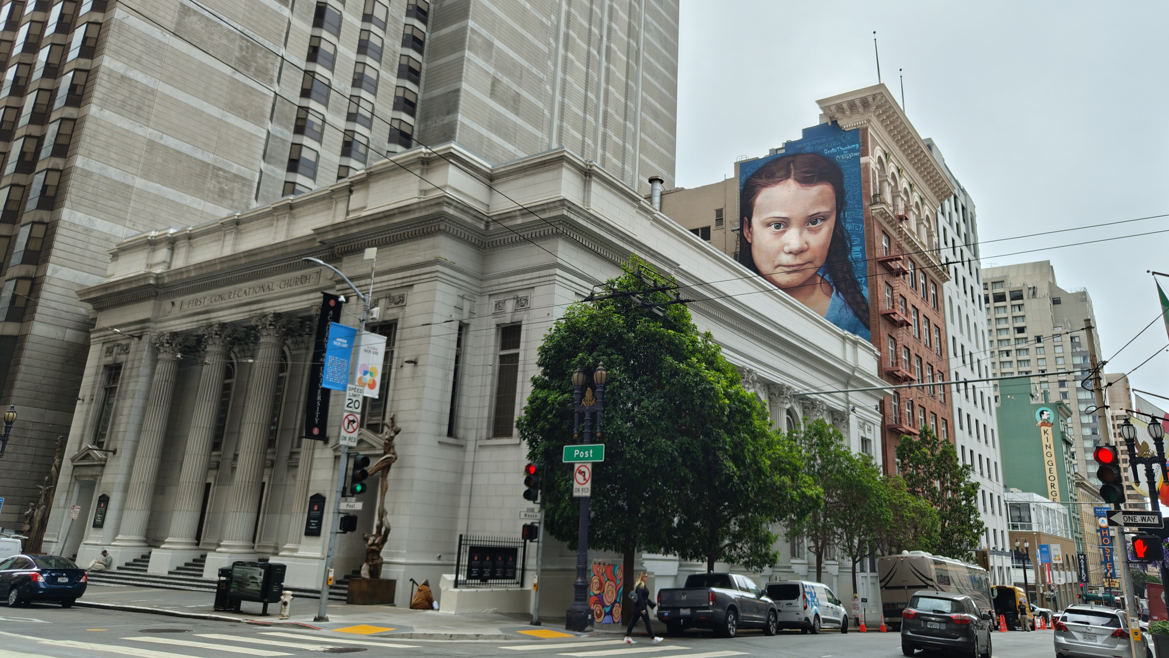 Eine Wand für Greta